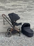 Cybex Priam bundle roségold - frame+koets+buggy+autostoel+.., Kinderen en Baby's, Kinderwagens en Combinaties, Ophalen, Zo goed als nieuw