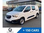 Opel Combo Dubbele Cabine L2H1 1.5D 102pk !, Auto's, 75 kW, Monovolume, Zwart, https://public.car-pass.be/vhr/fb12b976-f9ff-4d11-bf5a-59216627523f