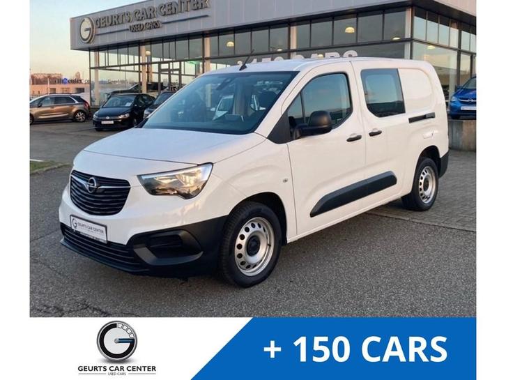 Opel Combo Dubbele Cabine L2H1 1.5D 102pk !, Auto's, Opel, Combo Tour, ABS, Adaptieve lichten, Airbags, Airconditioning, Alarm