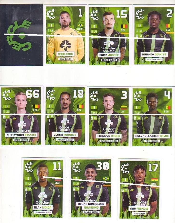 Panini Pro League 2024 - 2025 / Cercle Brugge / 21 stickers, Verzamelen, Sportartikelen en Voetbal, Nieuw, Poster, Plaatje of Sticker