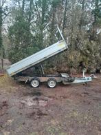 Aanhangwagen  saris 3 kant kipper, Ophalen