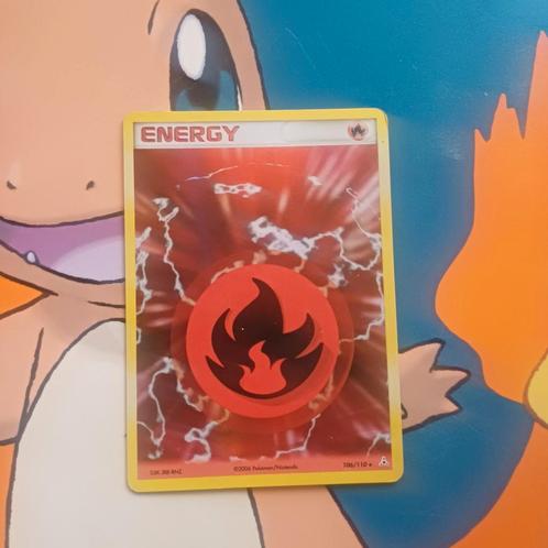 Fire energy 106/110 Ex Holon Phantoms, Hobby en Vrije tijd, Verzamelkaartspellen | Pokémon, Nieuw, Losse kaart, Foil, Ophalen of Verzenden