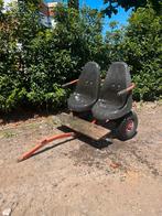 Kar voor achter go car of zitmaaier, Tuin en Terras, Ophalen, Gebruikt