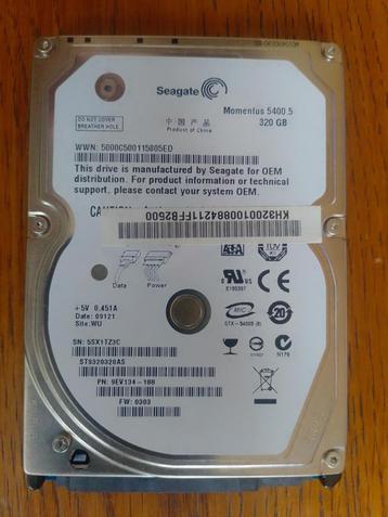 HDD Seagate 320 Gb beschikbaar voor biedingen