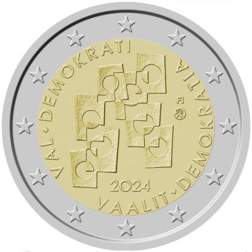Finland 2024 - Verkiezingen & Democratie - 2 euro CC - UNC, Postzegels en Munten, Munten | Europa | Euromunten, 2 euro, Finland