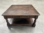 Salontafel, Huis en Inrichting, Tafels | Salontafels, Ophalen, Gebruikt, 50 tot 75 cm, Vierkant