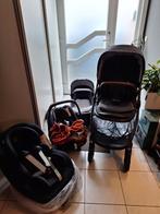 Maxi Cosi set met kinderwagen, autostoelen, hoes + FamilyFix, Ophalen, Zo goed als nieuw, Maxi-Cosi, Autogordel of Isofix