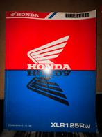 Workshopmanual Honda XLR125R 1998- in FR, Motoren, Ophalen of Verzenden, Honda