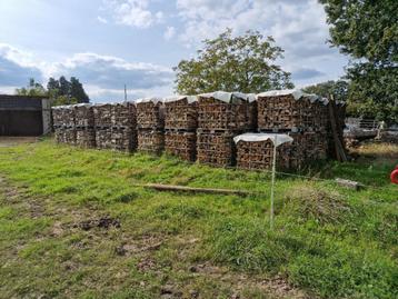 brandhout - mix beuk-eik - droog - stookklaar - geleverd disponible aux enchères