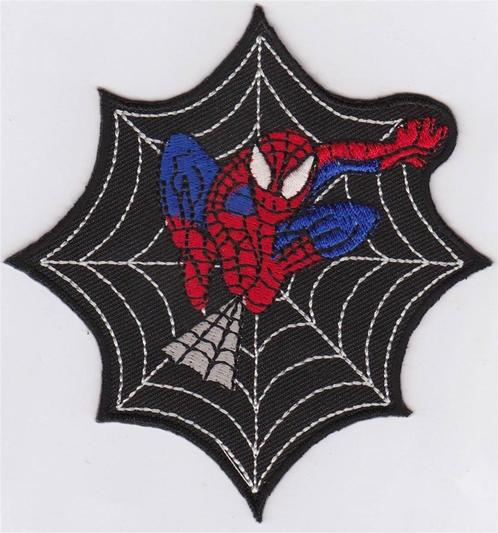 Spiderman stoffen opstrijk patch embleem #2, Verzamelen, Kleding en Patronen, Nieuw, Verzenden