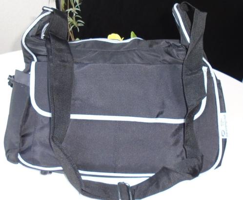 LUIERTAS ZWART MET GRIJS Nieuw, Kinderen en Baby's, Luiertassen, Nieuw, Schoudertas, Ophalen of Verzenden