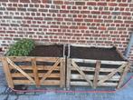 HOUTEN KISTEN, Tuin en Terras, Ophalen, Gebruikt, Rechthoekig, Tuin