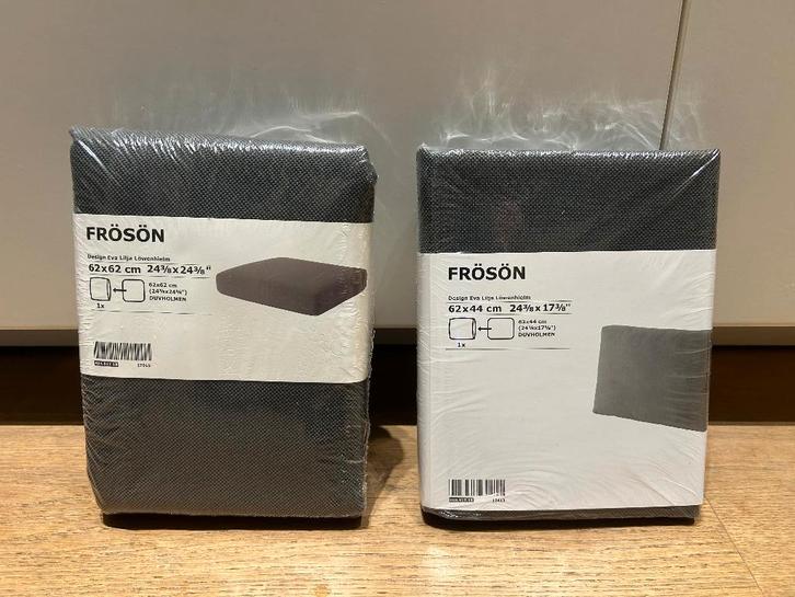 9X IKEA Kussenhoezen, Huis en Inrichting, Woonaccessoires | Kussens, Nieuw, Grijs, Rechthoekig, Ophalen