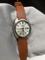 Seiko 5 Actus SS Jumbo White, Ophalen, Zo goed als nieuw, Seiko