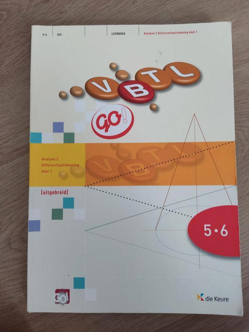 VBTL 5/6 Analyse 2 Differentiaalrekening A 7 u GO!, Livres, Livres scolaires, Comme neuf, Mathématiques A, Secondaire, Enlèvement ou Envoi