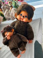 Moeder en kind set monchichi s, vinted jaren 80 - 90, Verzamelen, Ophalen, Zo goed als nieuw