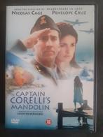 Captain Corelli's mandolin(2003) Nicolas Cage, Penelope Cruz, CD & DVD, DVD | Drame, À partir de 16 ans, Enlèvement ou Envoi, Comme neuf