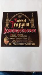 Bieretiket br. Koningshoeven dubbel 15, Collections, Marques de bière, Enlèvement ou Envoi