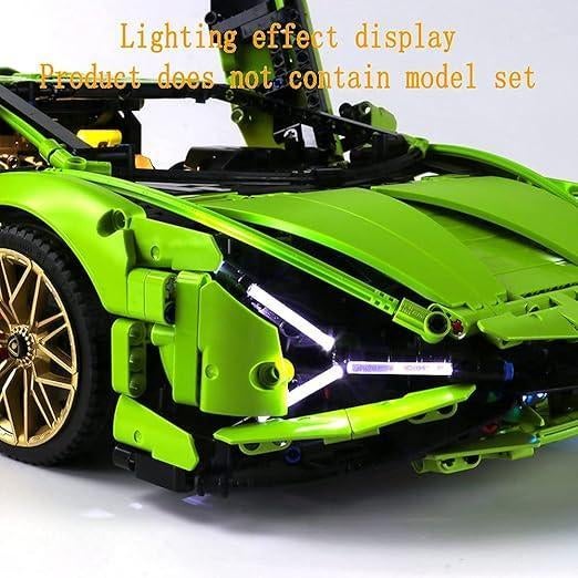 Lichtset voor Lego Lamborghini Sián FKP | GRATIS LEVERING, -, Verzenden, -, Lego