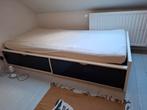 ikea enkel bed met lades, Huis en Inrichting, Slaapkamer | Bedden, Ophalen, Gebruikt, 90 cm, Eenpersoons