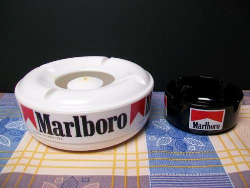 Asbak Marlboro Cigarettes - Cendrier Ashtray - Retro Vintage, Verzamelen, Rookartikelen, Aanstekers en Luciferdoosjes, Gebruikt