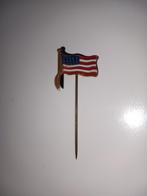 Broche militaire avec drapeau américain, Collections, Envoi
