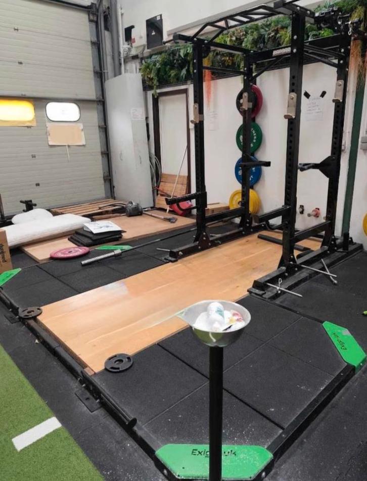 Deadlift platform exigo, Sport en Fitness, Fitnessmaterialen, Gebruikt, Ophalen