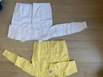 set van 2 truien wit en geel maat 110/116, Enfants & Bébés, Vêtements enfant | Taille 110, C&A, Enlèvement ou Envoi, Pull ou Veste