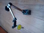 NOGA, meetklok statief + meetklok Mitutoyo 0.01mm, Ophalen, Gebruikt