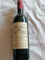 1 fles Haut Médoc Chateau La lagune 1983, Frankrijk, Ophalen of Verzenden, Zo goed als nieuw, Rode wijn