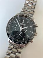 Moonwatch Speedmaster hommage chronograaf, Handtassen en Accessoires, Horloges | Heren, Staal, Polshorloge, Ophalen of Verzenden