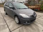 Mazda 5 2.0 benzine automaat 7 zetels, Autos, Mazda, Argent ou Gris, 7 places, 5 portes, Automatique