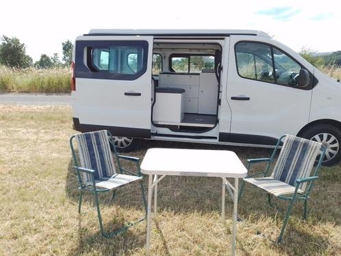 Renault Trafic van/camper/camping car toit, Caravans en Kamperen, Mobilhomes, Particulier, tot en met 2, Diesel, Ophalen