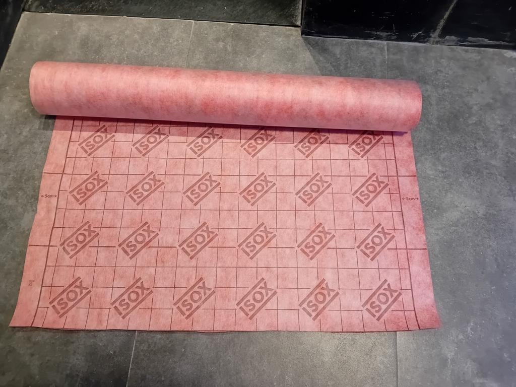 Afdichtingsdoek waterdicht membraan 12 meter op 1 meter, Huis en Inrichting, Stoffering | Tapijten en Vloerkleden, Ophalen of Verzenden