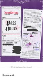 Place les ardentes 2 pass 4 jours, Twee personen, Meerdaags