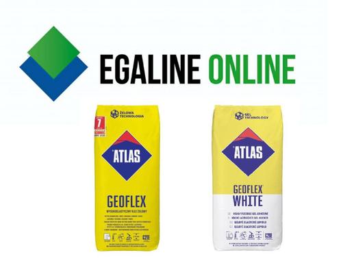 Atlas Geoflex zeer flexibele tegellijm C2TE Egaline Online, Bricolage & Construction, Dalles & Carrelages, Neuf, Autres types