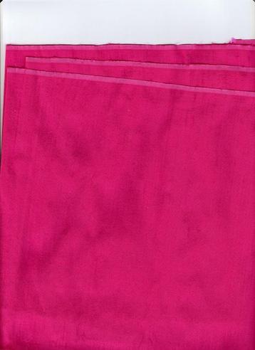 Zijde fuchsia rood