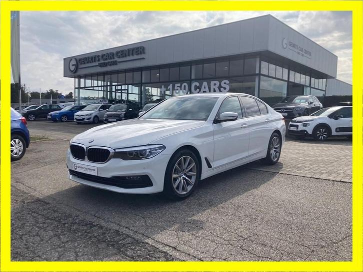 BMW 520 2.0 benzine - Sport Line - Leder - CarPlay, Auto's, BMW, 5 Reeks, ABS, Airbags, Airconditioning, Alarm, Bluetooth, Boordcomputer