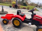 Tractor met aanhangwagen, (2-5j), Ophalen