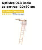Zoldertrap, Doe-het-zelf en Bouw, Ladders en Trappen, Nieuw, 2 tot 4 meter, Trap, Opvouwbaar of Inschuifbaar