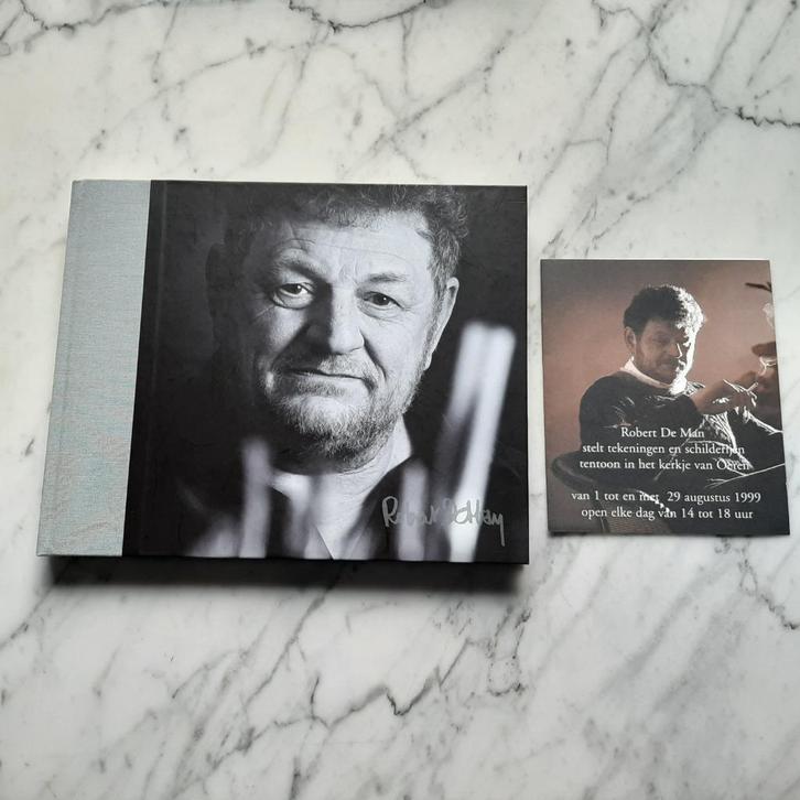 Robert De Man (1949-2016) - signé, Livres, Art & Culture | Arts plastiques, Comme neuf, Peinture et dessin, Enlèvement ou Envoi
