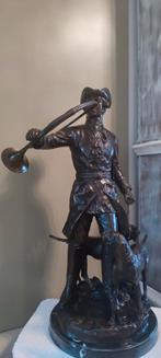 Zeer groot bronzen beeld van A. Moraue 101 CM hoog 70 breed, Antiquités & Art, Art | Sculptures & Bois, Enlèvement ou Envoi