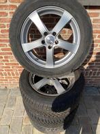 4 Winterbanden + velgen, Auto-onderdelen, Banden en Velgen, Ophalen, Gebruikt, Banden en Velgen, 17 inch