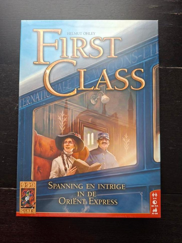 First Class - 999 games - nieuw in folie!, Hobby en Vrije tijd, Gezelschapsspellen | Bordspellen, Nieuw, Een of twee spelers, Drie of vier spelers