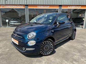 Fiat 500, 1.2i benzine, 2018, GPS, PDC, 72.791km's+Garantie beschikbaar voor biedingen