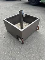 Parasolvoet aluminium rollend design, Ophalen, Zo goed als nieuw, Parasolvoet