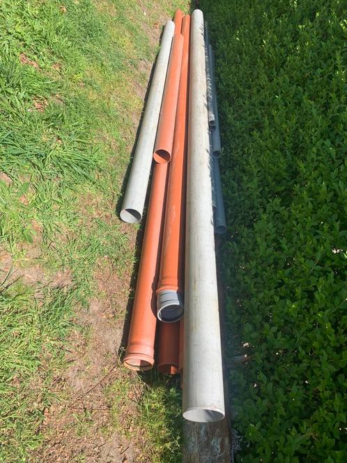 Pvc buizen, Doe-het-zelf en Bouw, Buizen en Afvoer, Zo goed als nieuw, Afvoer, PVC, 4 tot 6 meter, 80 mm of meer, Ophalen