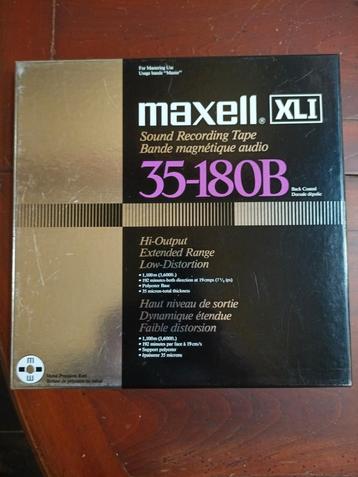 Bandrecorder reel nieuw Maxwell xli 35-180B beschikbaar voor biedingen
