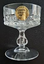 CRISTAL d'Arques taillé glazen set van 8 of 12, Antiek en Kunst, Ophalen of Verzenden