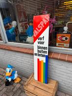 VALSPAR Verf emaille reclamebord, Verzamelen, Ophalen of Verzenden, Gebruikt, Reclamebord